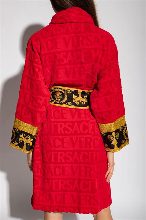 womens versace robe|versace personalized robe.